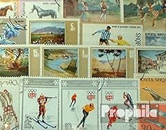 Albania diversi francobolli usato  Spedito ovunque in Italia 