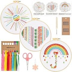 Jsrqt 3pcs embroidery for sale  Delivered anywhere in UK