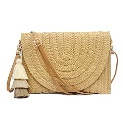 Aovtero straw clutch for sale  Delivered anywhere in USA 