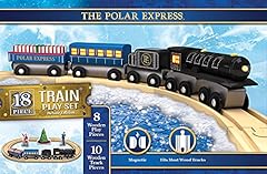 Masterpieces wood train for sale  Delivered anywhere in USA 