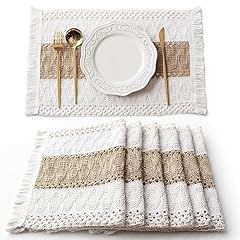 Fexia boho placemats for sale  Delivered anywhere in USA 