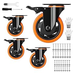 Inch casters set for sale  Delivered anywhere in USA 