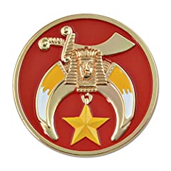 Shriner round masonic for sale  Delivered anywhere in USA 