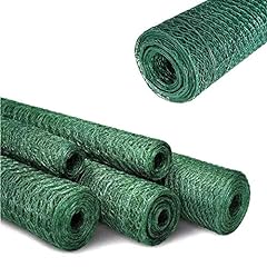 PVC Coated Wire Fencing Chicken Wire Mesh Garden Netting for sale  Delivered anywhere in Ireland