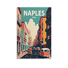 Naples italy poster d'occasion  Livré partout en France