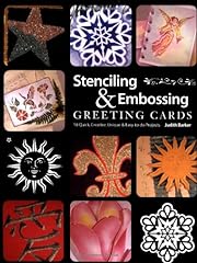 Stenciling embossing greeting for sale  Delivered anywhere in USA 