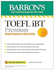 Toefl ibt premium usato  Spedito ovunque in Italia 