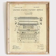 Typewriter patent print for sale  Delivered anywhere in USA 