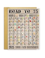 Jumbo 75th birthday for sale  Delivered anywhere in USA 