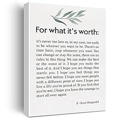 Worth quote canvas for sale  Delivered anywhere in USA 