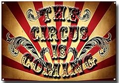 Circus coming old for sale  Delivered anywhere in UK