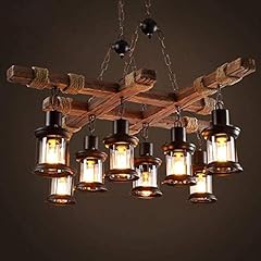 Lights industrial wooden for sale  Delivered anywhere in USA 