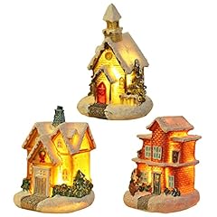 Christmas village houses for sale  Delivered anywhere in UK