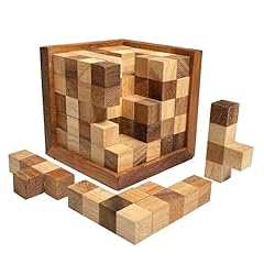 Cube wooden puzzle for sale  Delivered anywhere in UK