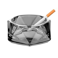 Glass ashtray geometric for sale  Delivered anywhere in UK