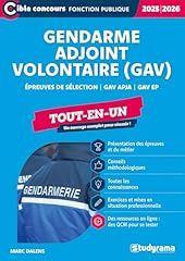 Gendarme adjoint volontaire d'occasion  Livré partout en France