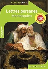 montesquieu lettres persanes d'occasion  Livré partout en France