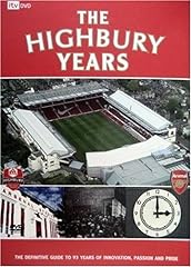 Arsenal highbury years for sale  Delivered anywhere in UK