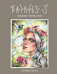 Fairies 3 Grayscale Coloring Book for sale  Delivered anywhere in Canada