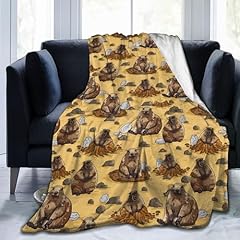 Carwayii groundhog blanket for sale  Delivered anywhere in USA 