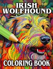 Irish wolfhound coloring for sale  Delivered anywhere in Ireland