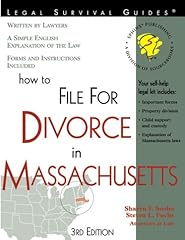 File divorce massachusetts for sale  Delivered anywhere in USA 