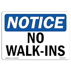 Osha sign walk for sale  Delivered anywhere in USA 