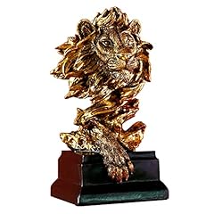 Lion head figurine for sale  Delivered anywhere in UK