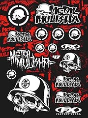 Metal mulisha aufkleber gebraucht kaufen  Wird an jeden Ort in Deutschland