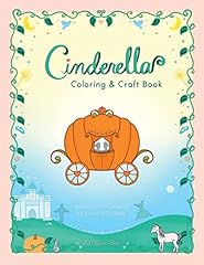 Cinderella coloring craft for sale  Delivered anywhere in USA 