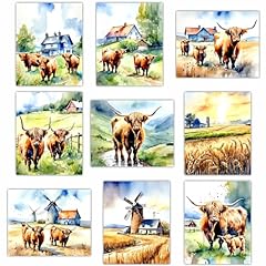 Highland cow wall for sale  Delivered anywhere in USA 