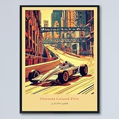 Vintage racing detroit for sale  Delivered anywhere in USA 