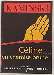 Céline chemise brune d'occasion  Livré partout en France