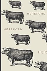 Hereford cow notebook for sale  Delivered anywhere in UK