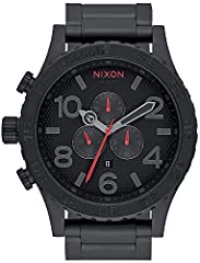 Nixon Unisex 51-30 Chrono All Black/Stamped Watch, used for sale  Delivered anywhere in USA 