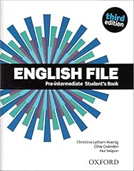 English file pre usato  Spedito ovunque in Italia 
