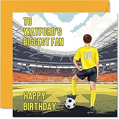 Football birthday card for sale  Delivered anywhere in UK