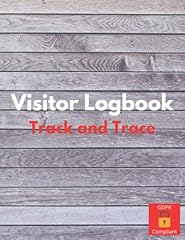 Visitor logbook track for sale  Delivered anywhere in UK