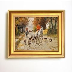 Framed fox hunt for sale  Delivered anywhere in USA 