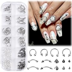 Fspronail black silver for sale  Delivered anywhere in USA 