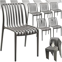 Tectake lot chaise d'occasion  Livré partout en France
