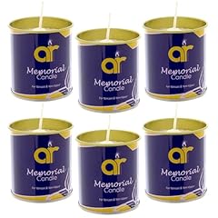 Memorial candles tin for sale  Delivered anywhere in UK