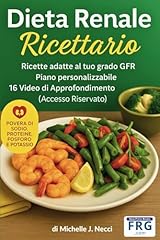 Dieta renale ricettario usato  Spedito ovunque in Italia 
