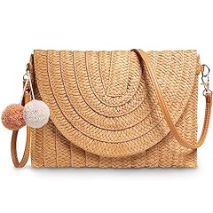Auruza straw clutch for sale  Delivered anywhere in USA 