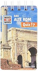 Quiz altes rom gebraucht kaufen  Wird an jeden Ort in Deutschland