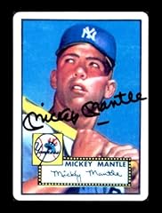 Mickey mantle autographed for sale  Delivered anywhere in USA 