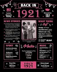 1921 birthday gifts for sale  Delivered anywhere in USA 