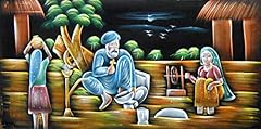 Indian village scene for sale  Delivered anywhere in USA 