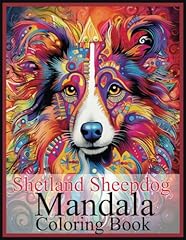 Shetland sheepdog coloring for sale  Delivered anywhere in UK