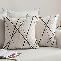 Miulee cushion covers for sale  Delivered anywhere in UK